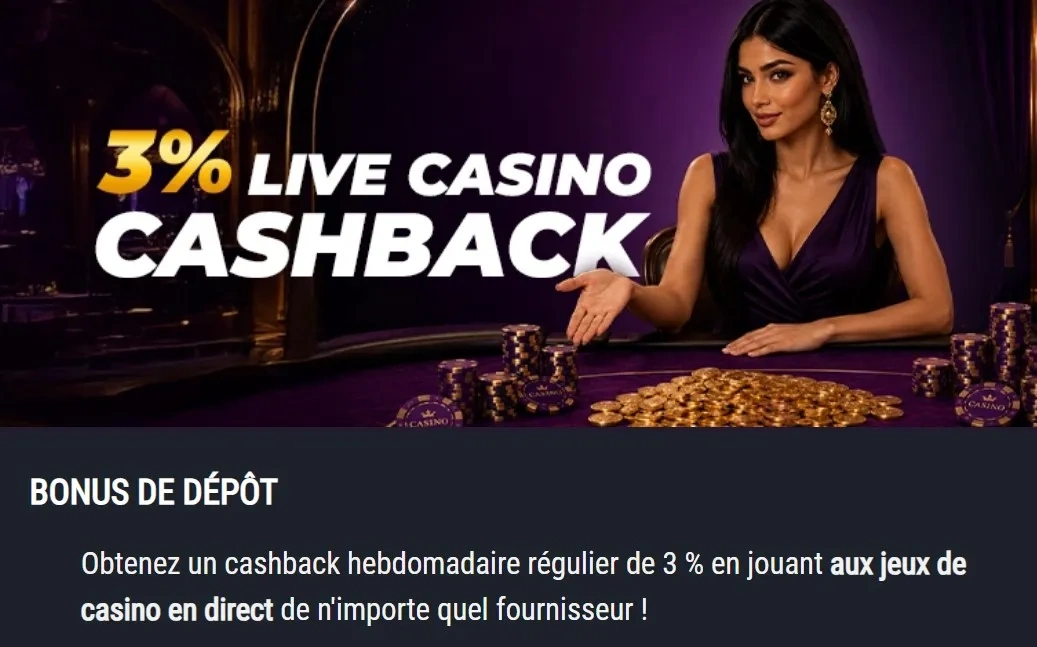 Bonus et promotions